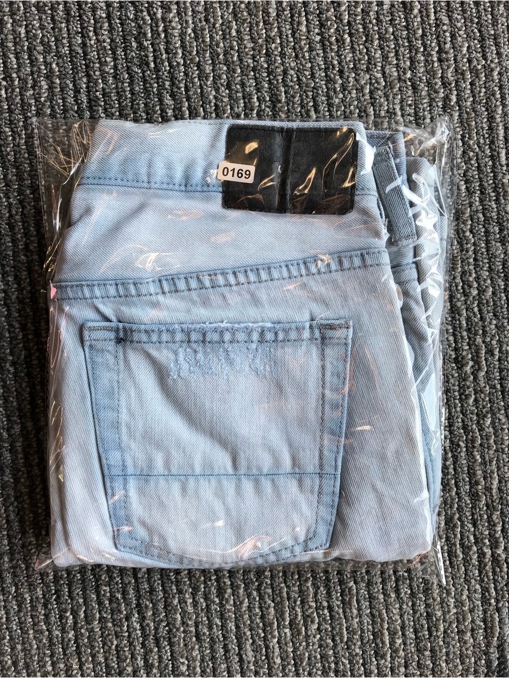 PacSun Light Blue Women's Jean Shorts - Classic Back Pocket